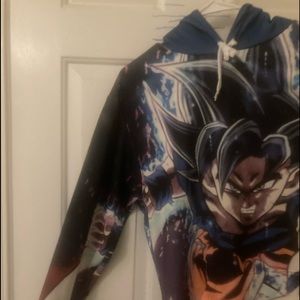 Goku Hoodie (3xl but fits like Lrg-Xlrg) NEVER WORN!